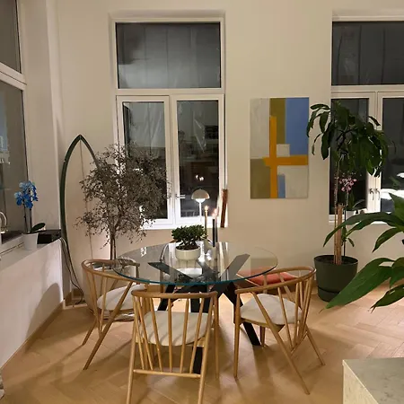 Bohemian Luxury New York Style Close To The And Apartment Fornebu