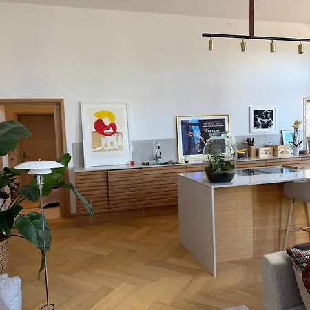 Bohemian Luxury New York Style Close To The And Apartment Fornebu